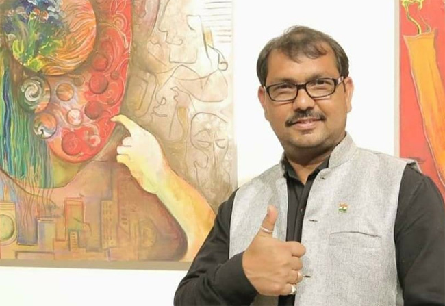  चित्रकार राजेश यादव होंगे साउथकोरियन कल्चर एंबेसेडर