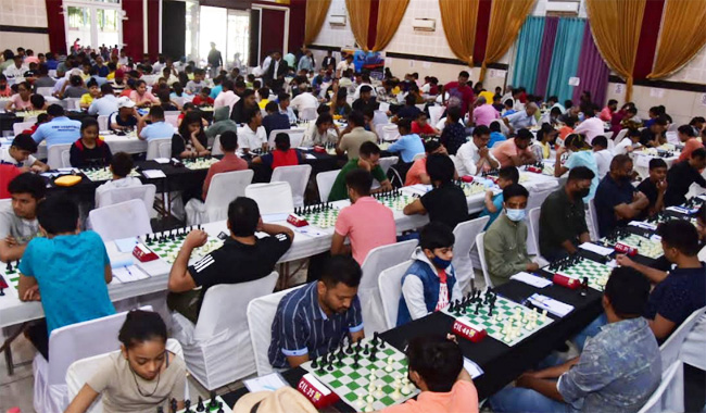  उदयपुर में सजी शतरंज की बिसात, 380 से अधिक शतरंज के शातिर कर रहे शह और मात 