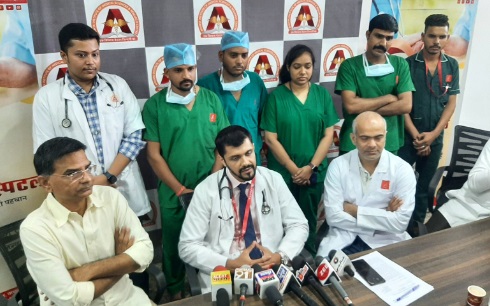  अनन्ता हॉस्पिटल में हुआ दक्षिणी राजस्थान का पहला सफल बोन मैरो ट्रांसप्लांट