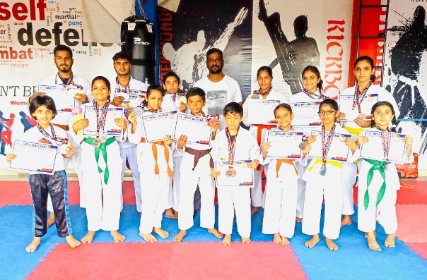  कराटे में उदयपुर के खिलाड़ियों ने दिखाया दम, जीते 30 पदक