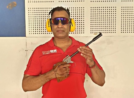  ऑल इंडिया पिस्टल शूटिंग में दीपक शर्मा की 17वीं रैंक