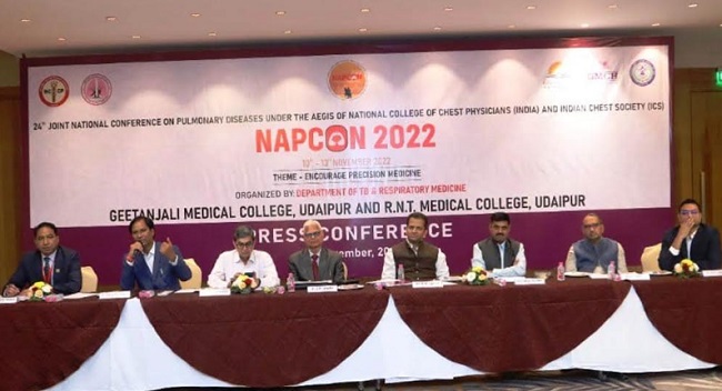  उदयपुर में चार दिवसीय अंतर्राष्ट्रीय मेडिकल कांफ्रेंस नेपकोन-2022
