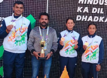  खेलो इडिया यूथ गेम्स में राजस्थान कयाकिंग टीम ने जीते दो रजत व तीन कास्य पदक