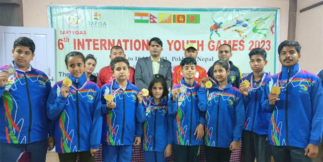  कराटे में उदयपुर के खिलाड़ियों ने जीते स्वर्ण पदक