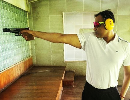  दीपक शर्मा ने उदयपुर को 25 मीटर पिस्टल शूटिंग में दिलाया मेडल