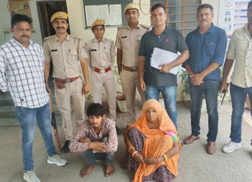  घर में घुस 2 लाख रुपए नगदी और सोने चांदी के जेवर चोरी के दो आरोपी गिरफ्तार