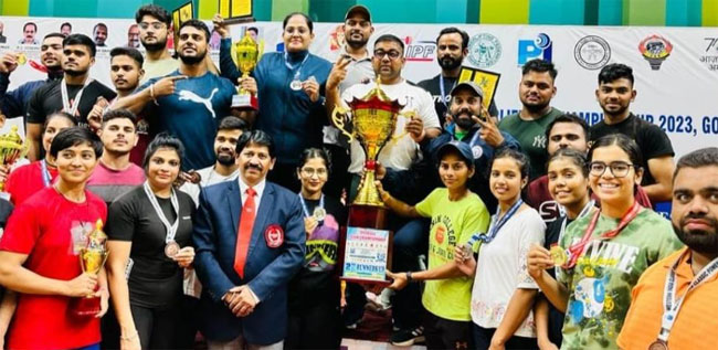  पॉवरलिफ्टिंग में राजस्थान ने जीता चैंपियनशिप का खिताब