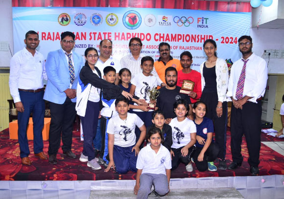  उदयपुर टीम ने जीते स्टेट मे 8 स्वर्ण पदक