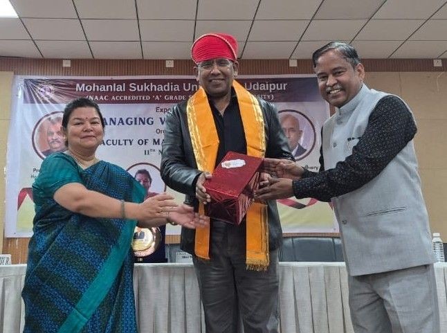  “मूल्य सृजन प्रबंधन” विषय पर विशेषज्ञ व्याख्यान का आयोजन