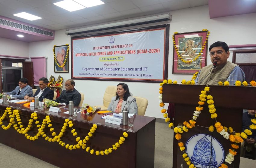 आर्टिफिसियल इंटेलिजेंस एंड एप्लीकेशन विषय पर दो दिवसीय अन्तरराष्ट्रीय कांफ्रेंस का हुआ आगाज