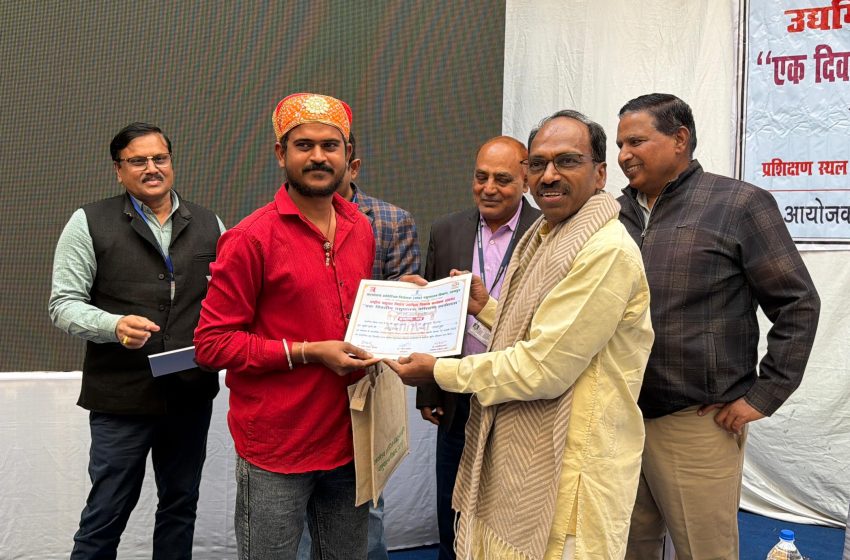 राष्ट्रीय पशुधन मिशन उद्यमिता कार्यक्रम के अंतर्गत राज्य स्तरीय पशुपालक प्रशिक्षण शिविर संपन्न