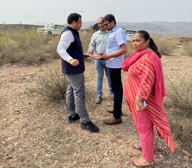 कैलाशपुरी में अवैध निर्माण पर सख्ती, पहाड़ियों के संरक्षण को लेकर निरीक्षण