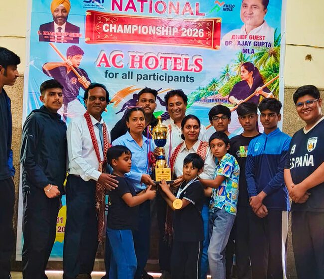 खेलो इंडिया नॉर्थ जोन नेशनल अस्मिता विमेंस लीग व नेशनल सिलंबम चैंपियनशिप 2026 में राजस्थान विजेता रहा ट्रॉफी पर जमाया कब्जा